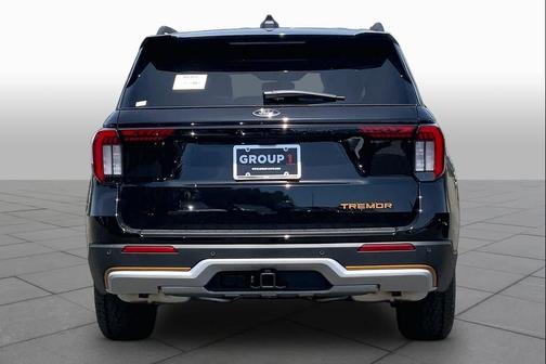 Agate Black Metallic 2026 Ford Explorer Tremor