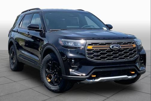 Agate Black Metallic 2026 Ford Explorer Tremor