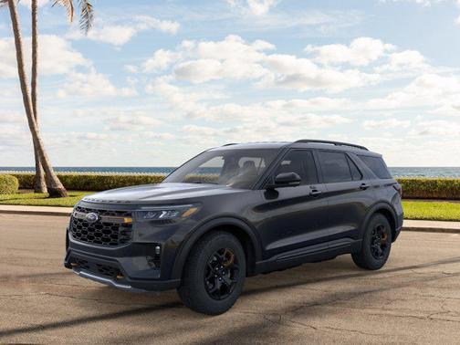 Agate Black Metallic 2026 Ford Explorer Tremor