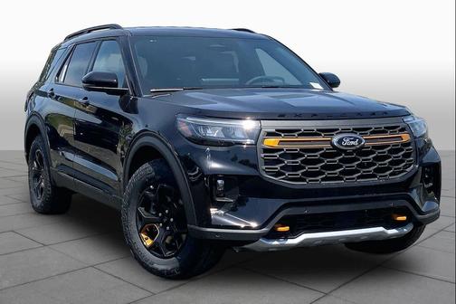 Agate Black Metallic 2026 Ford Explorer Tremor
