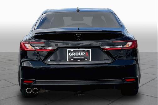 Midnight Black Metallic 2025 Toyota Camry SE