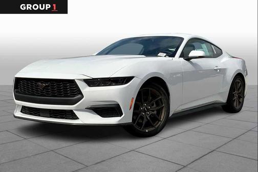Oxford White 2025 Ford Mustang EcoBoost Premium