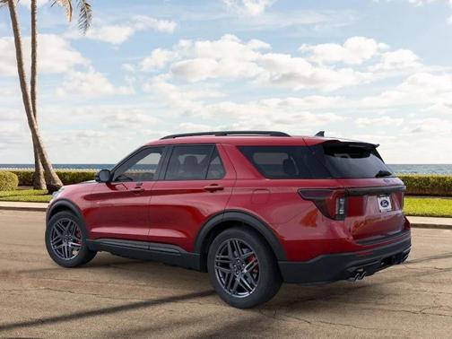Rapid Red Metallic Tinted Clearcoat 2026 Ford Explorer ST