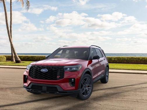 Rapid Red Metallic Tinted Clearcoat 2026 Ford Explorer ST