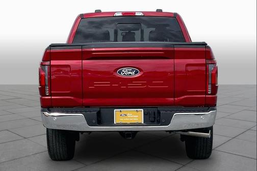 Rapid Red Metallic Tinted Clearcoat 2025 Ford F-150 Lariat