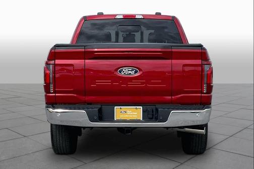 Rapid Red Metallic Tinted Clearcoat 2025 Ford F-150 Lariat