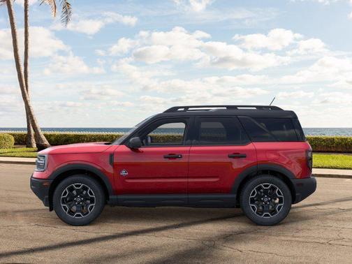 Ruby Red Metallic Tinted Clearcoat 2026 Ford Bronco Sport Outer Banks