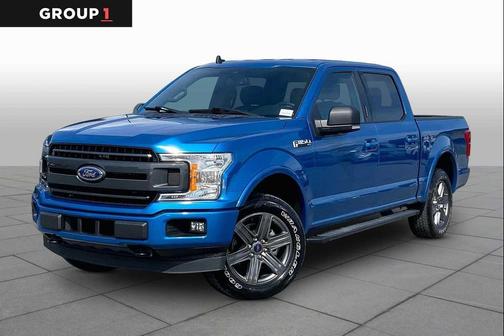 Velocity Blue Metallic 2020 Ford F-150 XLT