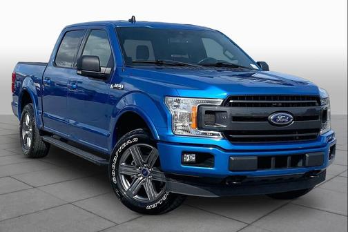 Velocity Blue Metallic 2020 Ford F-150 XLT