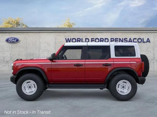 Ruby Red Metallic Tinted Clearcoat 2026 Ford Bronco Heritage Edition