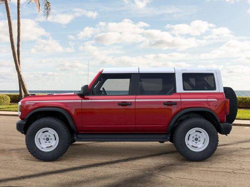 Ruby Red Metallic Tinted Clearcoat 2026 Ford Bronco Heritage Edition