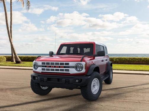 Ruby Red Metallic Tinted Clearcoat 2026 Ford Bronco Heritage Edition