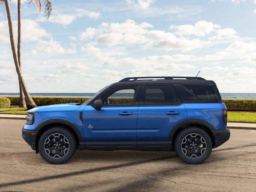 Velocity Blue Metallic 2025 Ford Bronco Sport Outer Banks