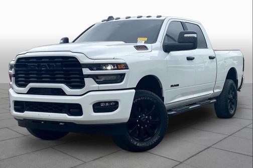 Bright White Clearcoat 2025 RAM 2500 Big Horn Crew Cab 4x4 6'4' Box