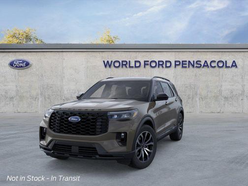 Gray 2026 Ford Explorer ST-Line
