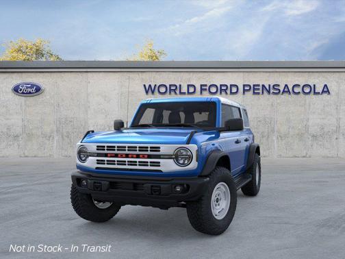 Velocity Blue Metallic 2026 Ford Bronco Heritage Edition