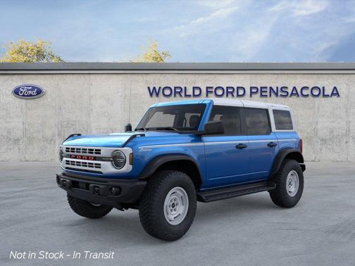 Velocity Blue Metallic 2026 Ford Bronco Heritage Edition
