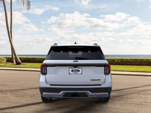 Silver 2026 Ford Explorer Tremor
