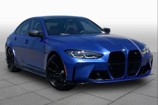Frozen Portimao Blue Metallic 2022 BMW M3 Competition xDrive