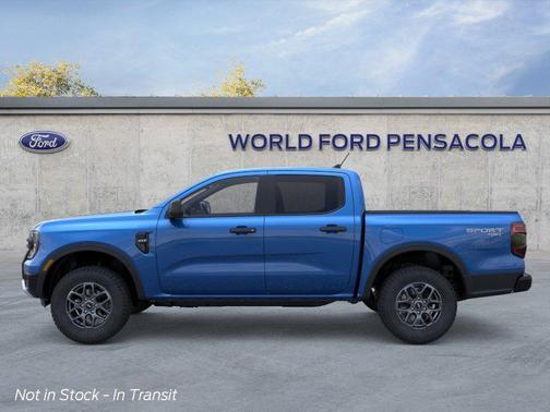 Velocity Blue Metallic 2026 Ford Ranger XLT