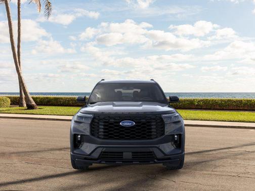 Agate Black Metallic 2026 Ford Explorer ST-Line