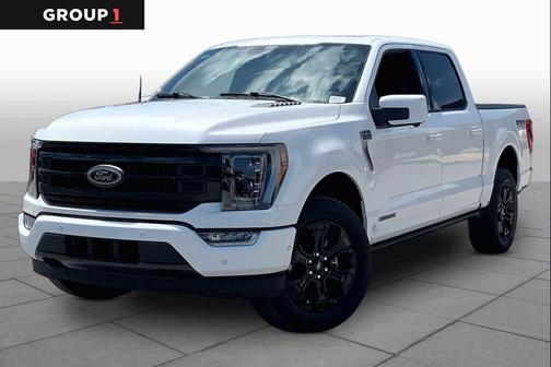 Star White Metallic Tri-Coat 2023 Ford F-150 Platinum