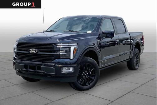 Antimatter Blue Metallic 2025 Ford F-150 Platinum