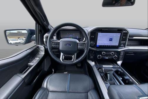 Antimatter Blue Metallic 2025 Ford F-150 Platinum