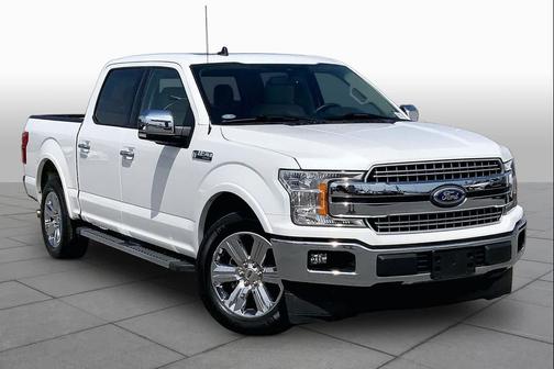 Star White Metallic Tri-Coat 2020 Ford F-150 Lariat