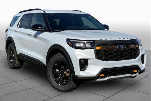 Space White Metallic 2026 Ford Explorer Tremor