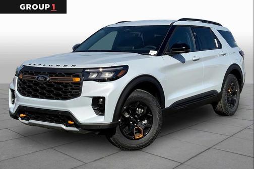 Space White Metallic 2026 Ford Explorer Tremor