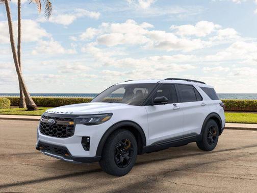 Silver 2026 Ford Explorer Tremor