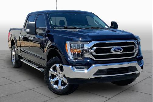 Antimatter Blue Metallic 2022 Ford F-150 XLT
