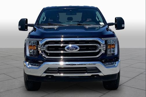 Antimatter Blue Metallic 2022 Ford F-150 XLT