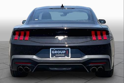 Shadow Black 2026 Ford Mustang EcoBoost