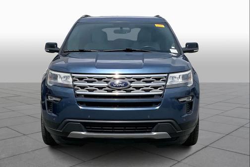 Blue Metallic 2018 Ford Explorer XLT