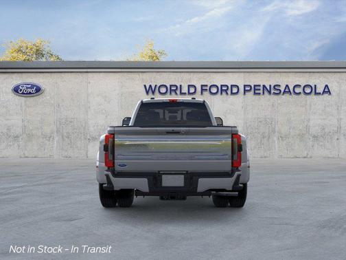 Gray 2026 Ford F-350 Platinum