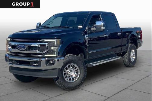 Antimatter Blue Metallic 2022 Ford F-250 XLT