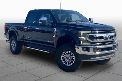 Antimatter Blue Metallic 2022 Ford F-250 XLT