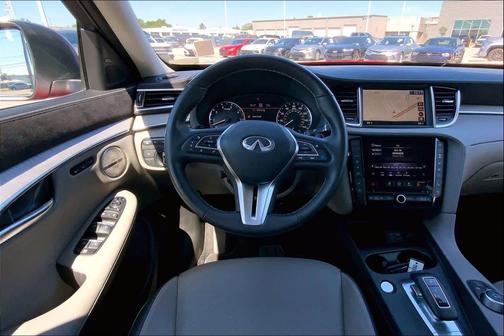 Dynamic Sunstone Red 2024 INFINITI QX50 SENSORY AWD