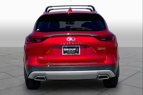 Dynamic Sunstone Red 2024 INFINITI QX50 SENSORY AWD