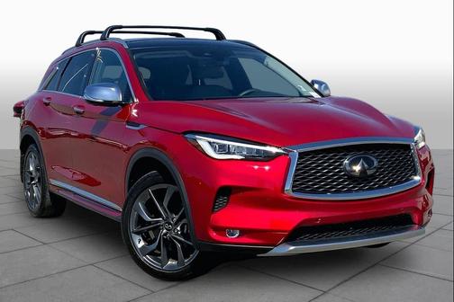 Dynamic Sunstone Red 2024 INFINITI QX50 SENSORY AWD