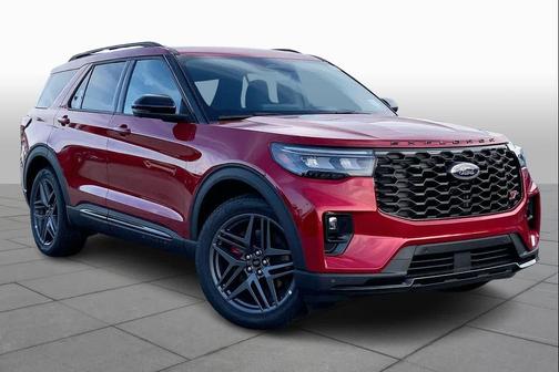 Rapid Red Metallic Tinted Clearcoat 2026 Ford Explorer ST