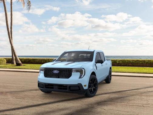 Blue 2026 Ford Maverick Lariat