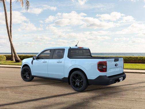 Blue 2026 Ford Maverick Lariat
