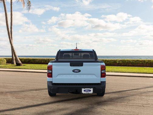 Blue 2026 Ford Maverick Lariat