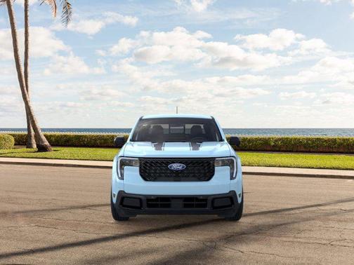 Blue 2026 Ford Maverick Lariat