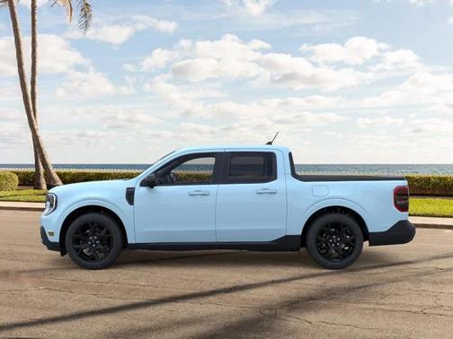 Blue 2026 Ford Maverick Lariat