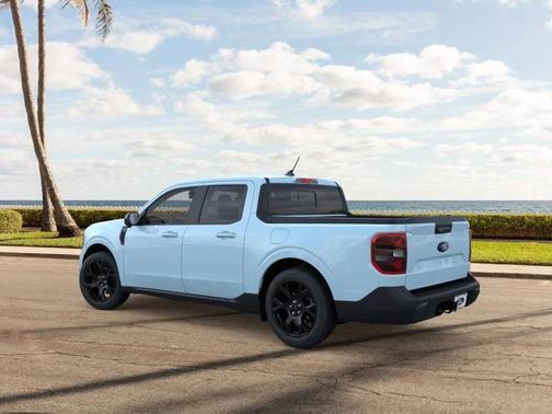 Blue 2026 Ford Maverick Lariat