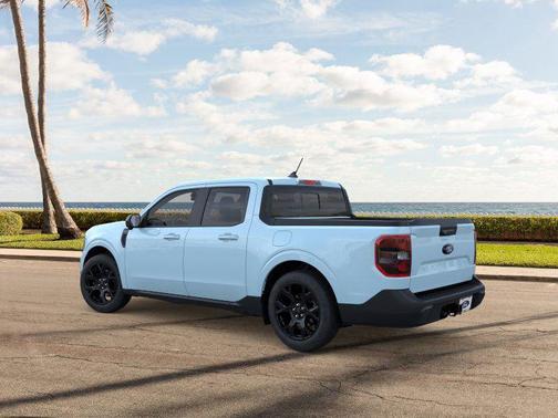 Blue 2026 Ford Maverick Lariat